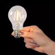 Lampadina a filamento - Ø 6 cm - LED - E27 - 1x7W 2700K