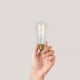 Lampadina a filamento - Ø 6,4 cm - LED Dim. - E27 - 1x4,9W 2700K