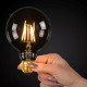 Lampadina a filamento - Ø 8 cm - LED - E27 - 1x7W 2700K