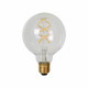 Lampadina a filamento - Ø 9,5 cm - LED Dim. - E27 - 1x4,9W 2700K