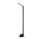 Paletto luminoso alto per esterno in alluminio con diffusore a LED moderno