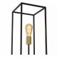 Piantana a 3 lampadine con struttura in metallo dalle linee moderne ed eleganti
