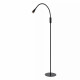 Piantana a LED dimmerabile con base in metallo e diffusore orientabile in pvc