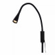 Piantana a LED dimmerabile con base in metallo e diffusore orientabile in pvc