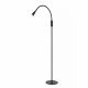 Piantana a LED dimmerabile con base in metallo e diffusore orientabile in pvc