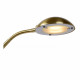 Piantana a LED dimmerabile con struttura in metallo moderna con doppio diffusore