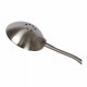 Piantana a LED dimmerabile con struttura in metallo moderna con doppio diffusore