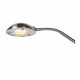 Piantana a LED dimmerabile con struttura in metallo moderna con doppio diffusore