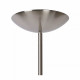 Piantana a LED dimmerabile con struttura in metallo moderna con doppio diffusore