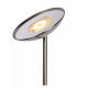 Piantana a LED dimmerabile con struttura in metallo moderna con doppio diffusore