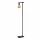 Piantana con base e struttura in metallo dal design moderno