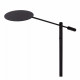 Piantana dal design moderno con LED dimmerabile con struttura in metallo