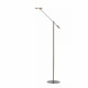 Piantana dal design moderno con LED dimmerabile con struttura in metallo