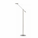Piantana dal design moderno con LED dimmerabile con struttura in metallo