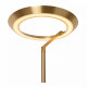 Piantana in metallo dal design moderno con diffusore a led dimmerabile