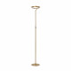 Piantana in metallo dal design moderno con diffusore a led dimmerabile