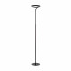 Piantana in metallo dal design moderno con diffusore a led dimmerabile