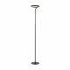Piantana in metallo dal design moderno con diffusore a led dimmerabile