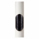 Piantana in metallo dal design moderno con diffusore a led dimmerabile