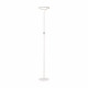 Piantana in metallo dal design moderno con diffusore a led dimmerabile