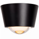 Plafoniera a LED rotonda con struttura in metallo
