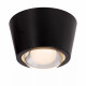 Plafoniera a LED rotonda con struttura in metallo