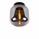 Plafoniera con diffusore in vetro dal design moderno ed elegante