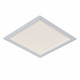 Plafoniera quadrata a LED con struttura in alluminio dal design semplice