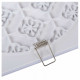 Plafoniera quadrata diffusore a LED dimmerabile struttura in alluminio moderna
