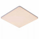 Plafoniera quadrata diffusore a LED dimmerabile struttura in alluminio moderna