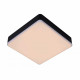 Plafoniera quadrata diffusore a LED dimmerabile struttura in alluminio moderna
