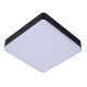 Plafoniera quadrata diffusore a LED dimmerabile struttura in alluminio moderna