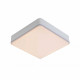 Plafoniera quadrata diffusore a LED dimmerabile struttura in alluminio moderna