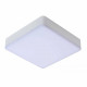 Plafoniera quadrata diffusore a LED dimmerabile struttura in alluminio moderna