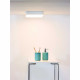 Plafoniera quadrata diffusore a LED dimmerabile struttura in alluminio moderna