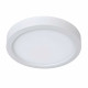 Plafoniera rotonda a LED con struttura in alluminio dal design semplice