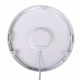 Plafoniera rotonda a LED con struttura in alluminio dal design semplice