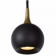 Sospensione con 4 pendenti con struttura in metallo dal design elegante
