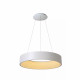 Sospensione moderna in alluminio e diffusore a LED integrato e dimmerabile