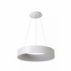 Sospensione moderna in alluminio e diffusore a LED integrato e dimmerabile