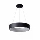 Sospensione moderna in alluminio e diffusore a LED integrato e dimmerabile