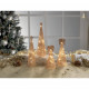 Angioletto di natale con LED h.19