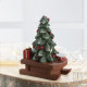 Candela a forma di albero di natale