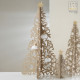 Decorazione natalizia per la tavola Abete alto in legno