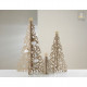 Decorazione natalizia per la tavola Abete alto in legno