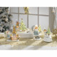 Decorazione natalizia Santa Claus in resina con LED
