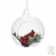 Palla di natale in vetro per albero d.10