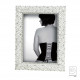 Portafoto moderno con cornice perlinata
