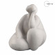Scultura da tavolo in terracotta donna "Unshaped"