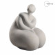 Scultura da tavolo in terracotta uomo "Unshaped"